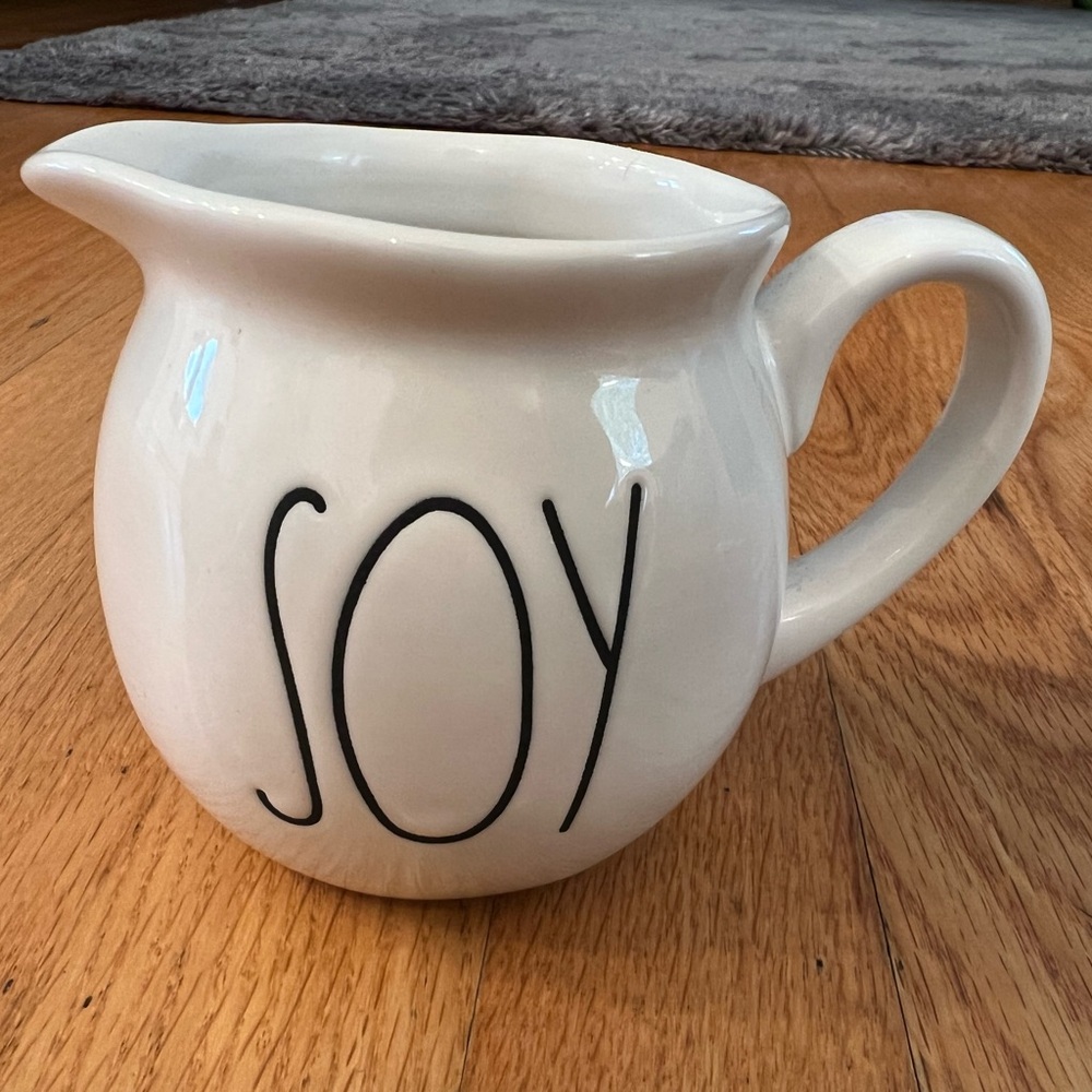 Rae Dunn Classic Ivory soy creamer milk